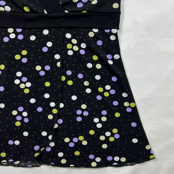 90’s Polka Dot Cropped Halter Top - Picture 3 of 6
